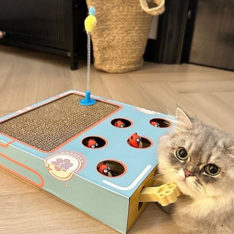 Happy & Polly Interactive Hit Hamster Cat Toy
